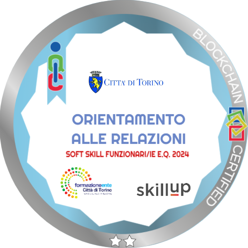 ORIENTAMENTO ALLE RELAZIONI (Silver)  - SOFT SKILL FUNZIONARI/IE E.Q 2024